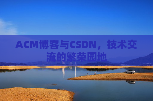 ACM博客与CSDN，技术交流的繁荣园地
